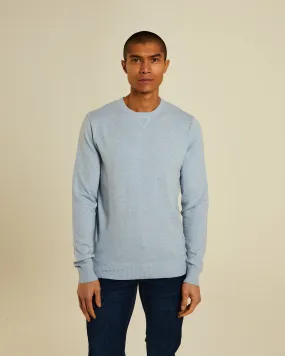 Dylan Round Neck Buoy Blue Marl