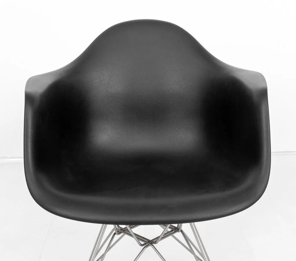 Eames for Miller Black Shell Armchair