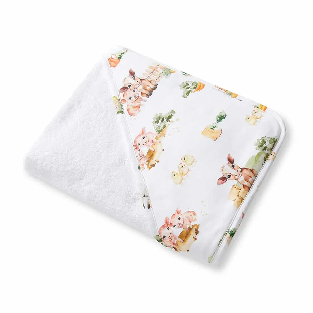 Farm | Organic Hooded Baby Towel