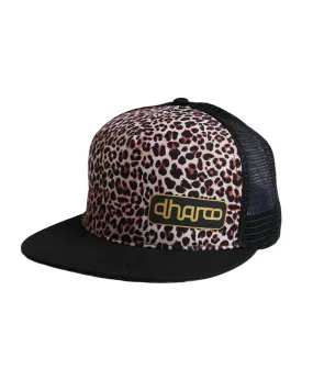 Flat Brim Trucker | Leopard