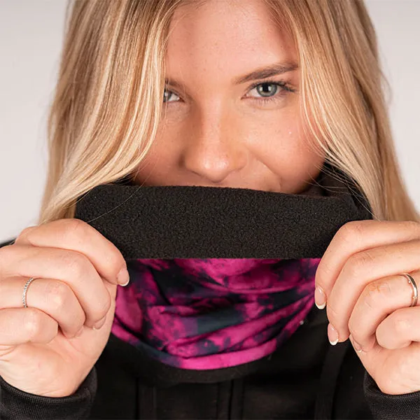 Fleece Face Shields® | Acid Wash Pink