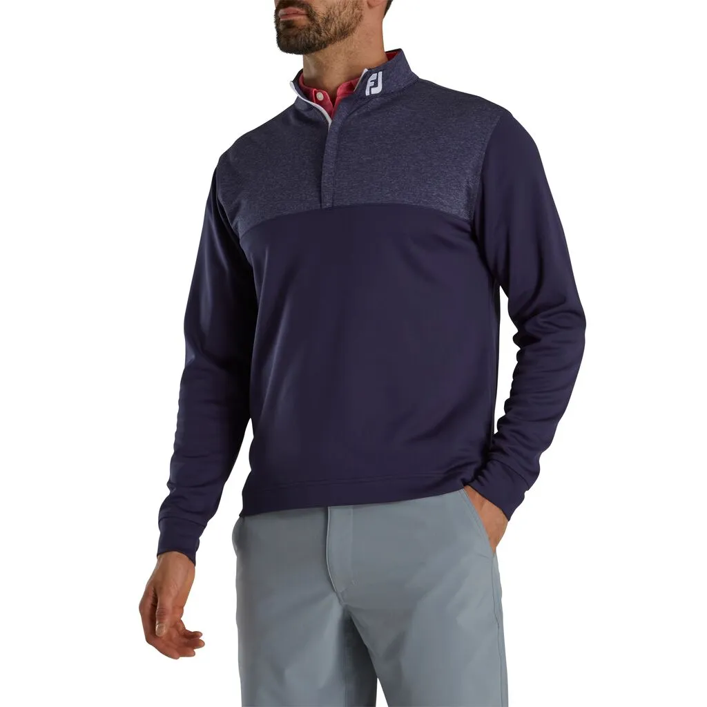 FootJoy Heather Yoke Half-Zip Mid-Layer