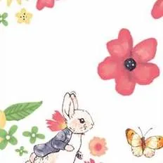 FS689_3 Peter Rabbit Large Florals