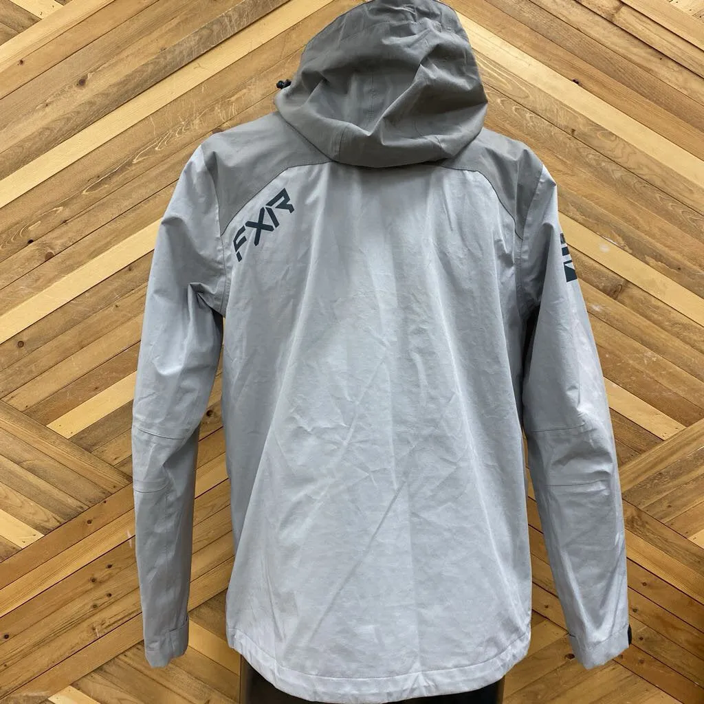 FXR - Men's Shell Jacket - MSRP comp $300: Grey-men-SM