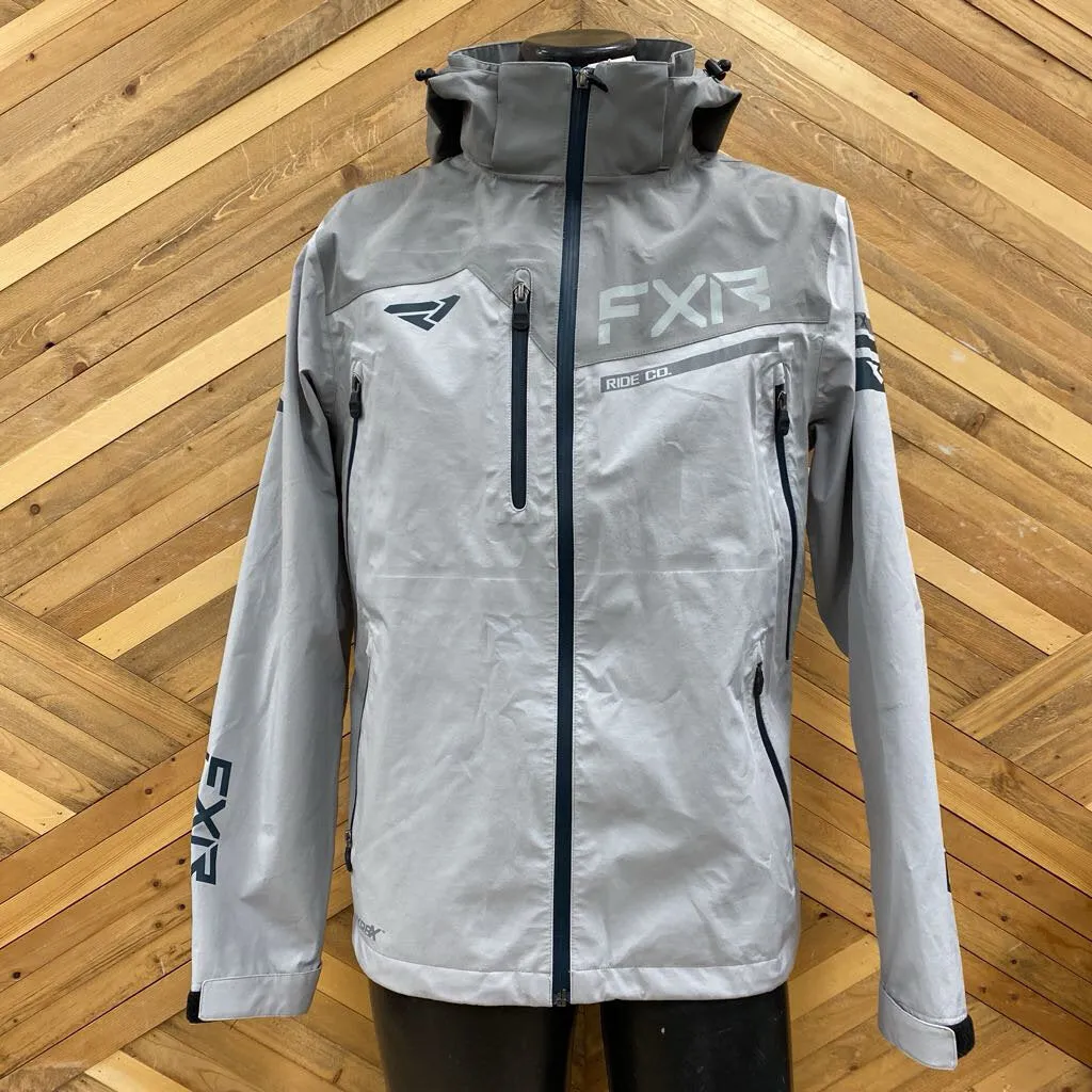 FXR - Men's Shell Jacket - MSRP comp $300: Grey-men-SM