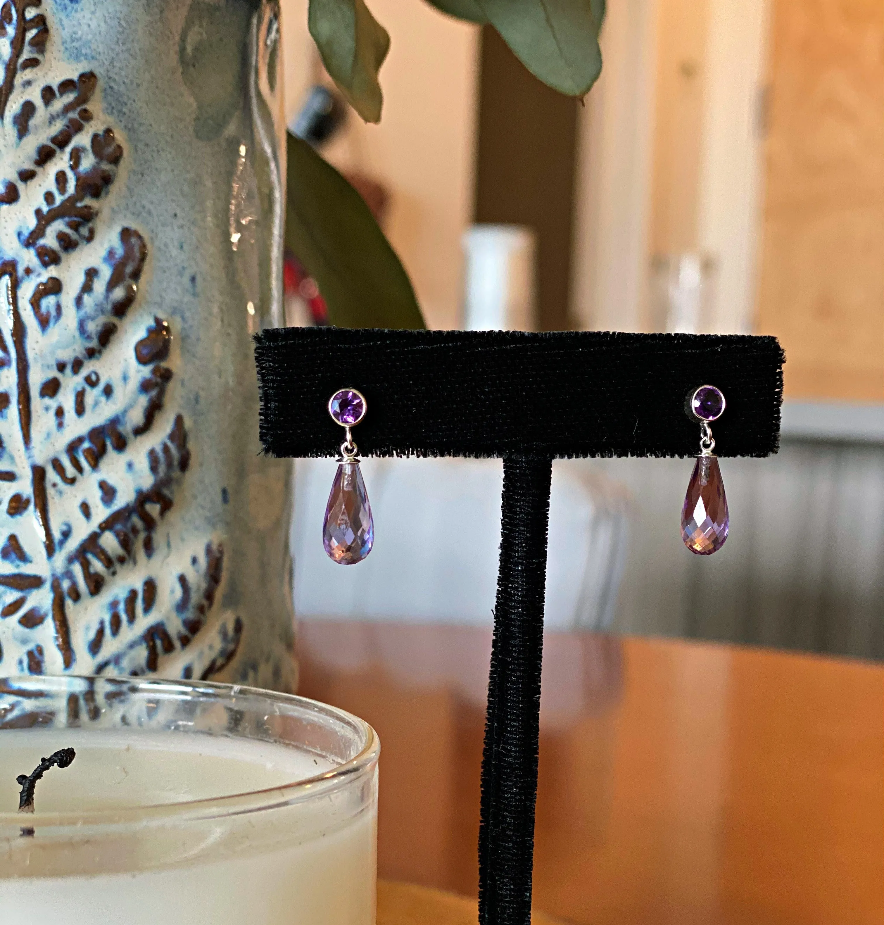 Gemstone Briolette Earrings