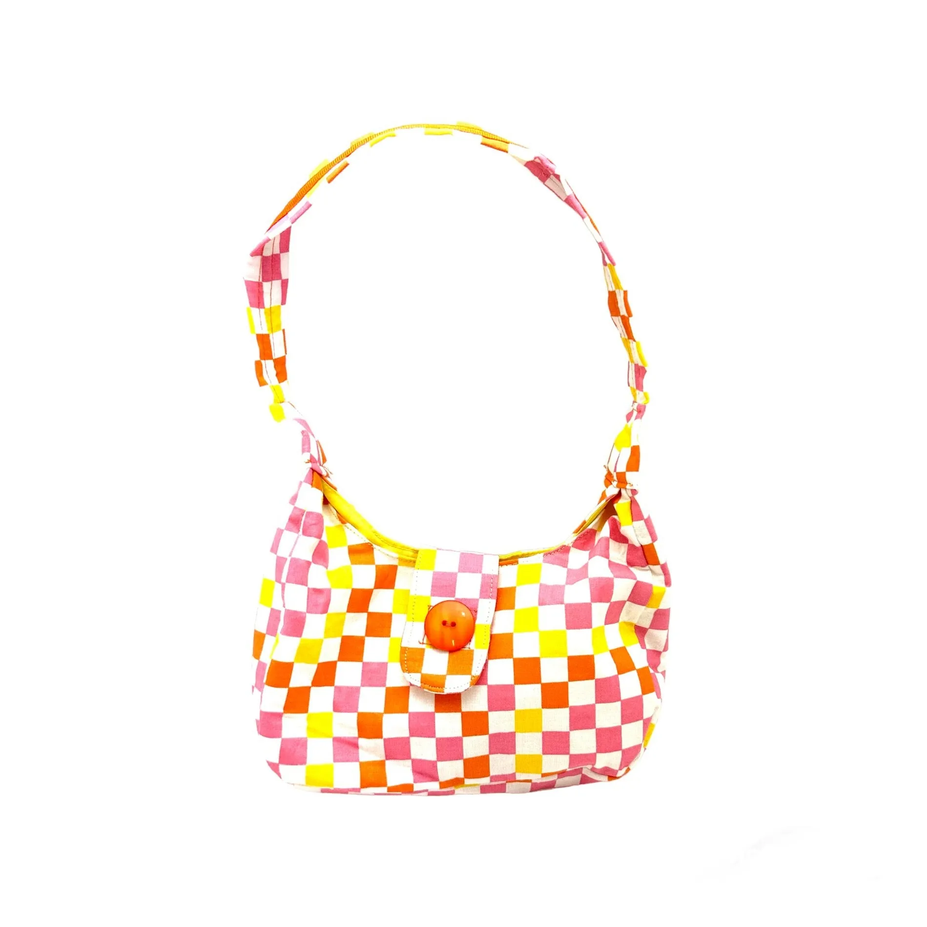 Girl's Mini Purse- Pink/Orange