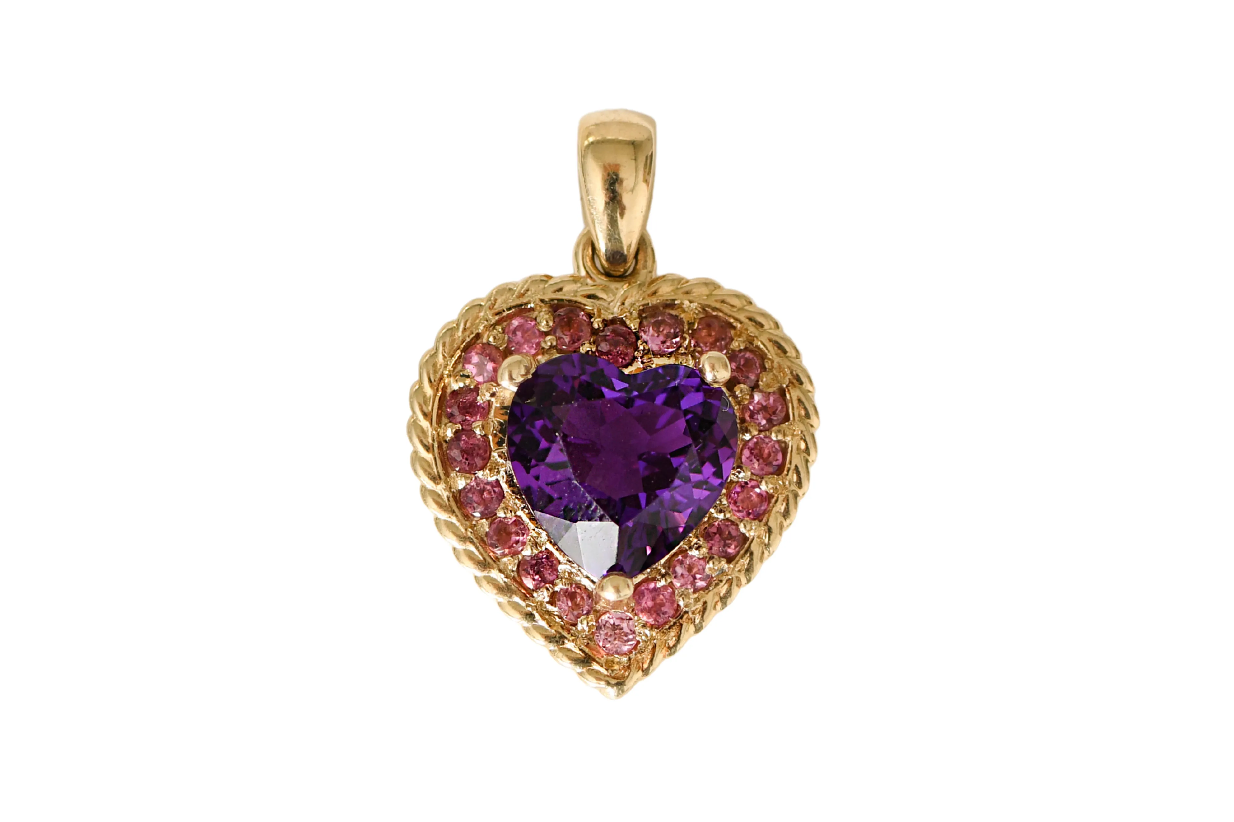 Gold Heart Pendant