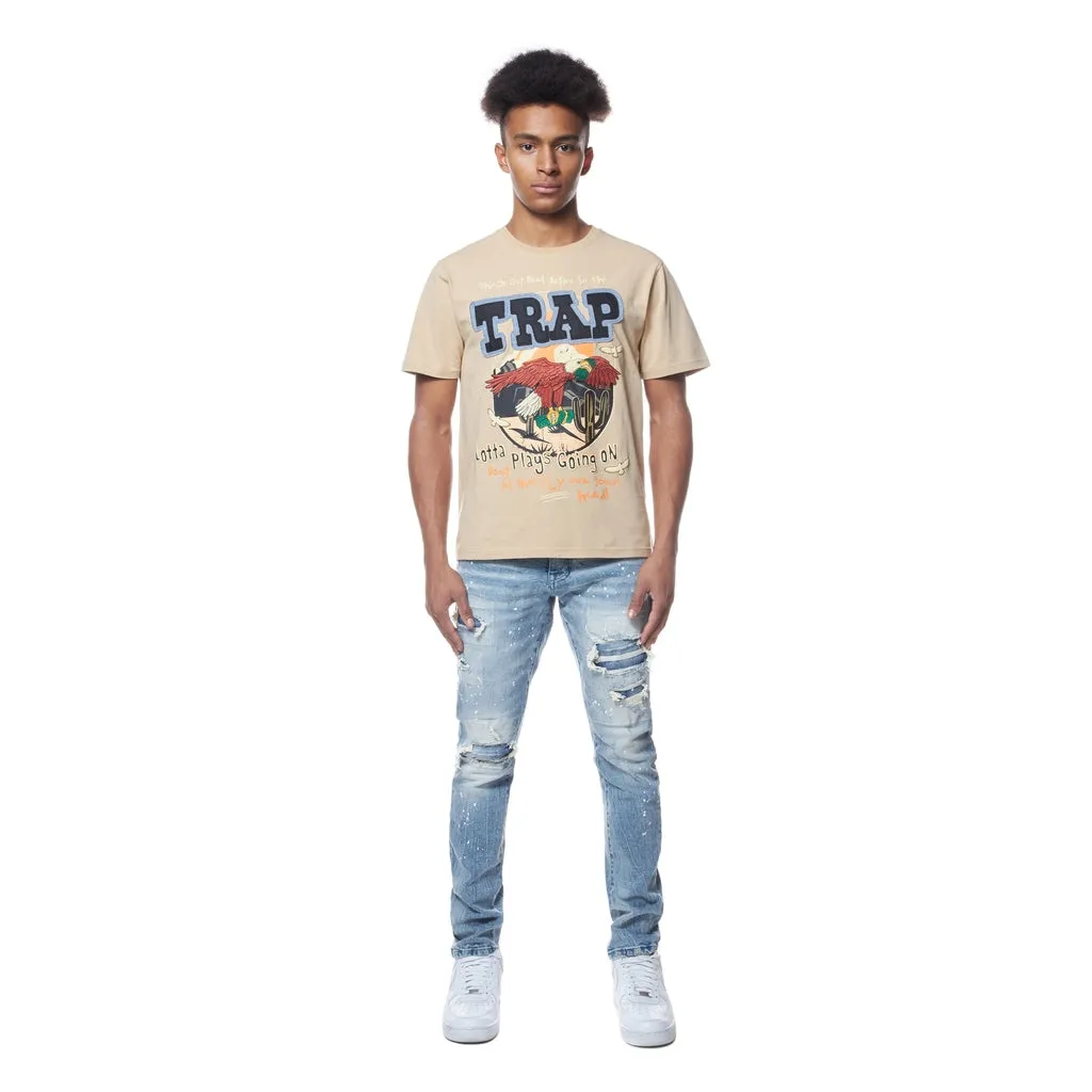 Graphic Tee - Khaki