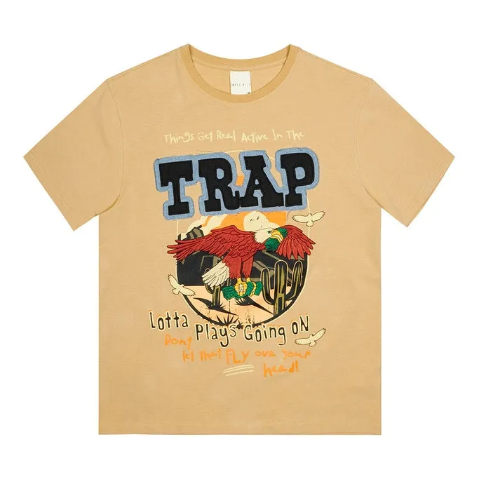 Graphic Tee - Khaki