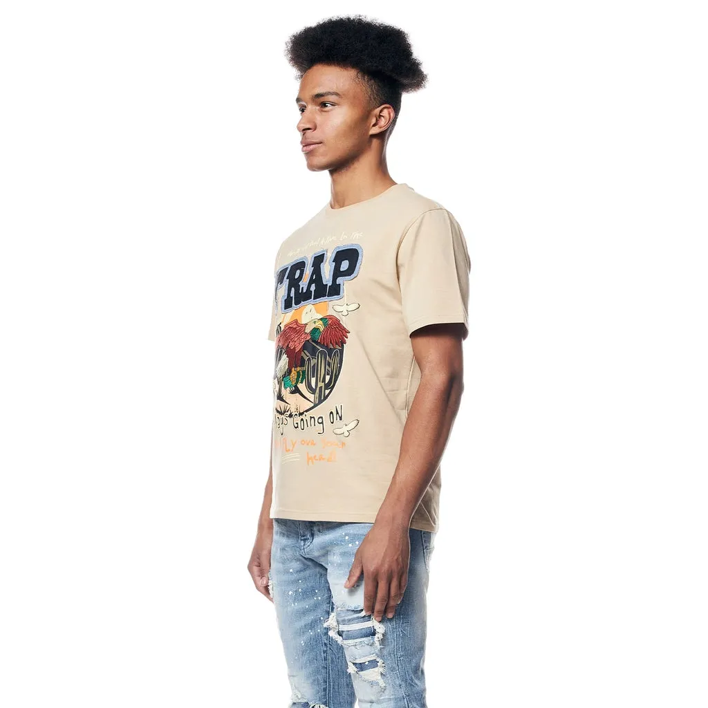 Graphic Tee - Khaki