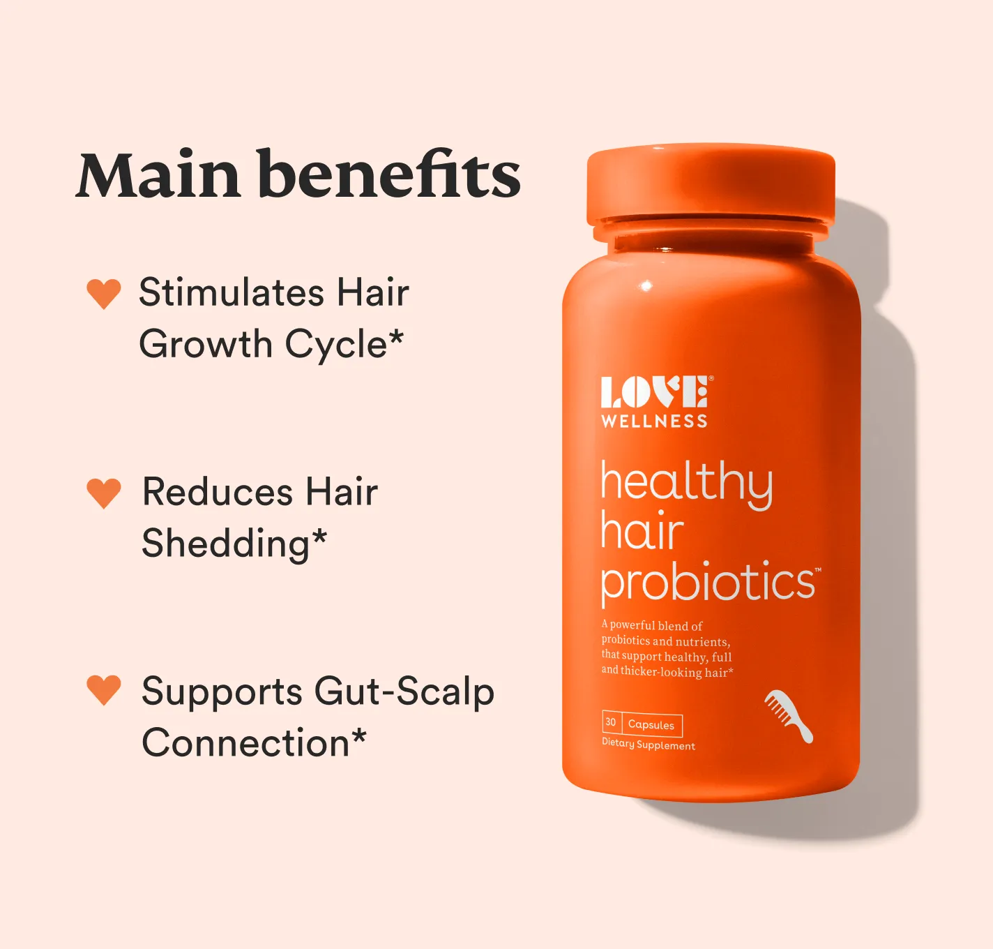 Healthy Hair Probiotics