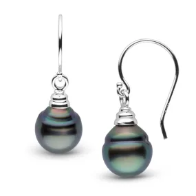 Honey Collection Tahitian Baroque 8.0-9.0 mm Pearl Earrings