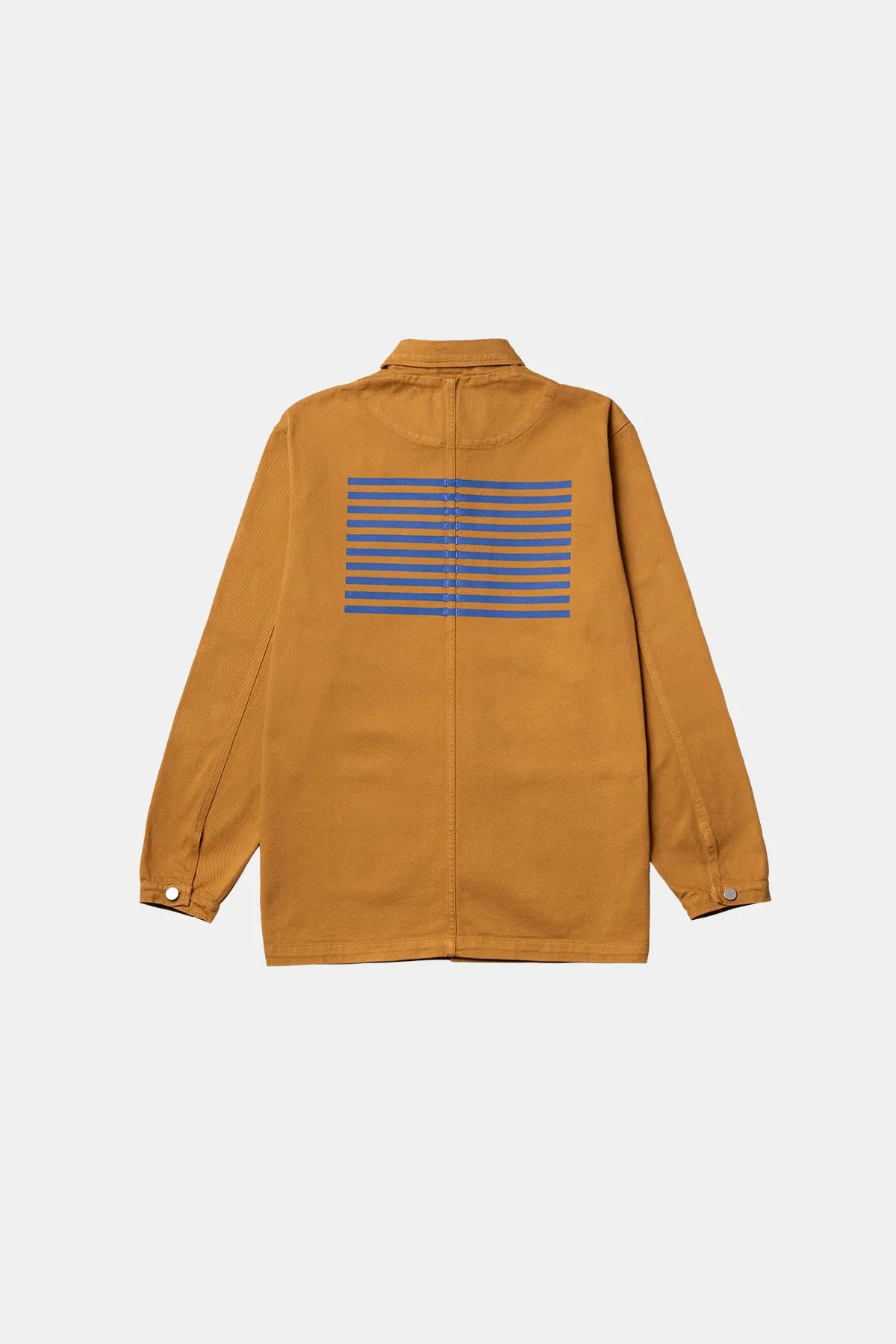 JACKET CANVAS FREQUENCY SAND & STEEL BLUE