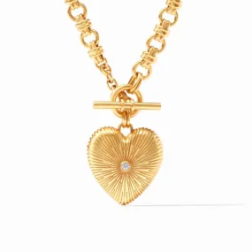 Julie Vos Esme Heart Necklace