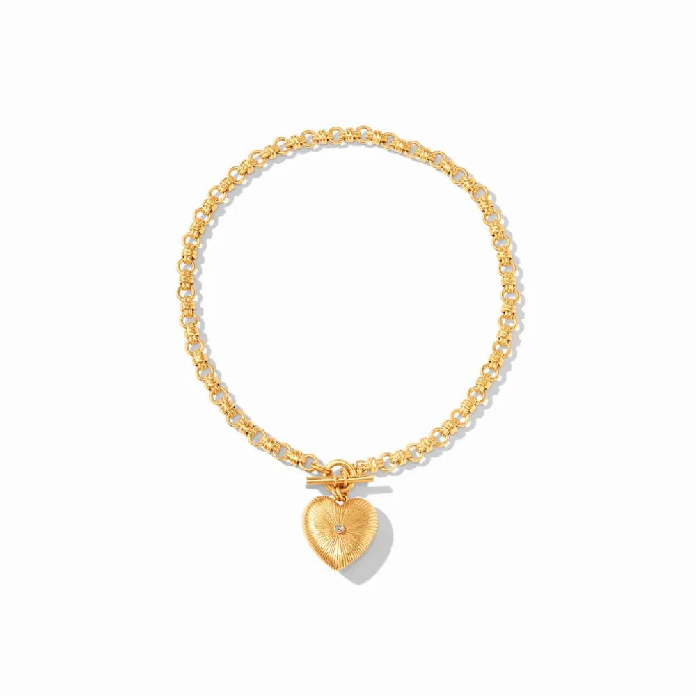 Julie Vos Esme Heart Necklace