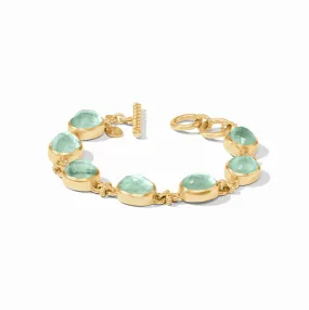 Julie Vos Nassau Demi Stone Bracelet, Aquamarine Blue