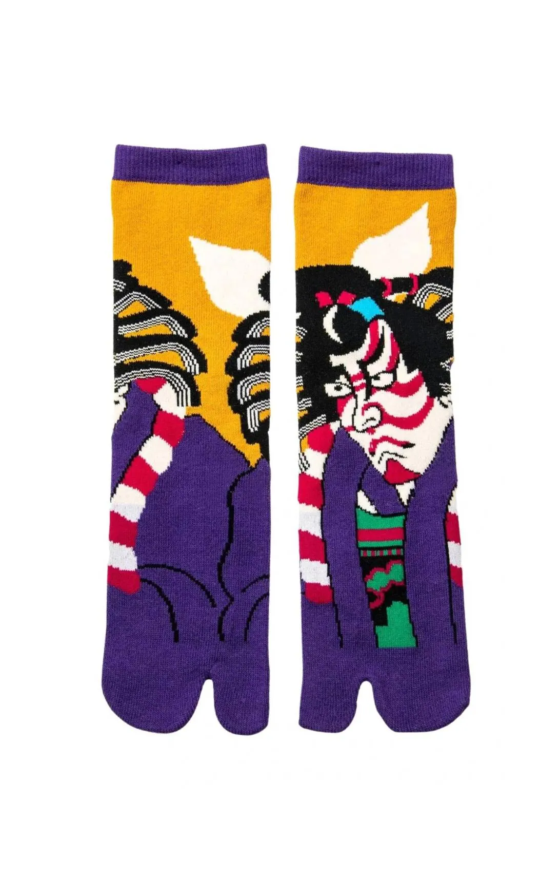 Kabuki-Kumadori Tabi Socks