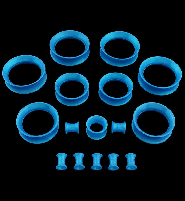 Kaos Sea Blue Pearl Silicone Skin Eyelets