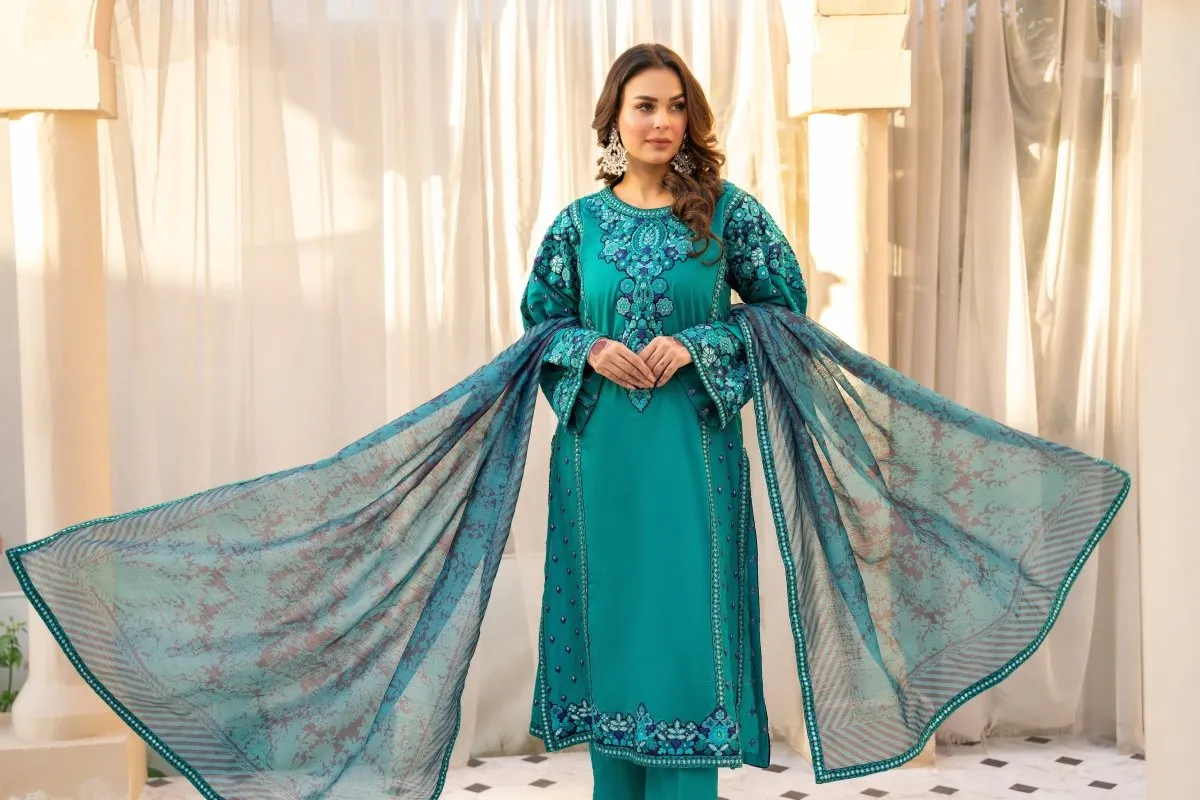 Karma Embroidered Pakistani Eid Suit KAR78