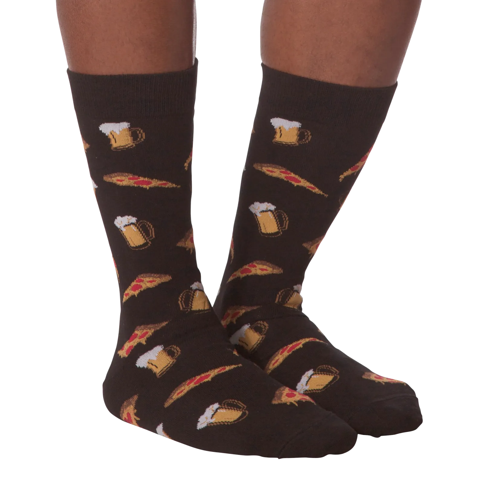 K.Bell Men's Pizza & Beer Crew Sock