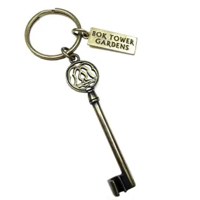 Key Ring - Bok Tower Brass Door Key