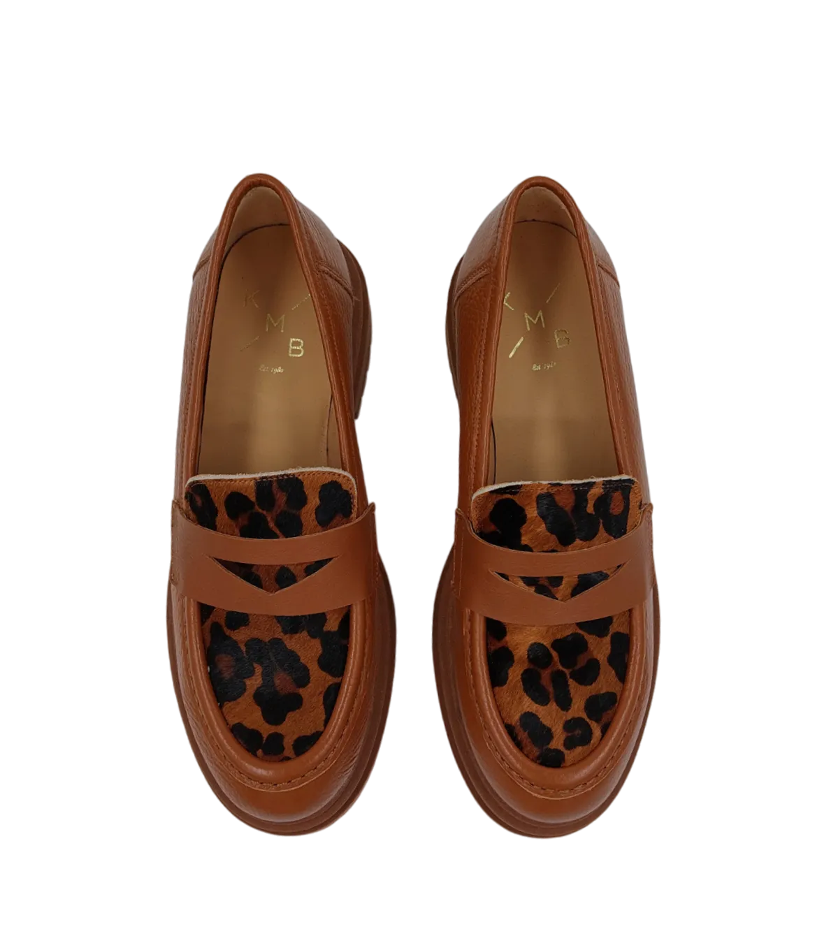 KMB - Rio Loafer Cognac Leopard