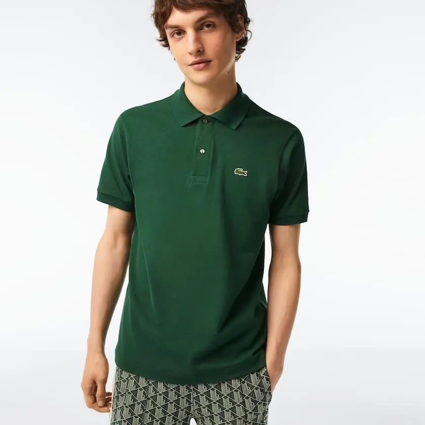 Lacoste Men's Slim Fit Polo İn Petit Piqué