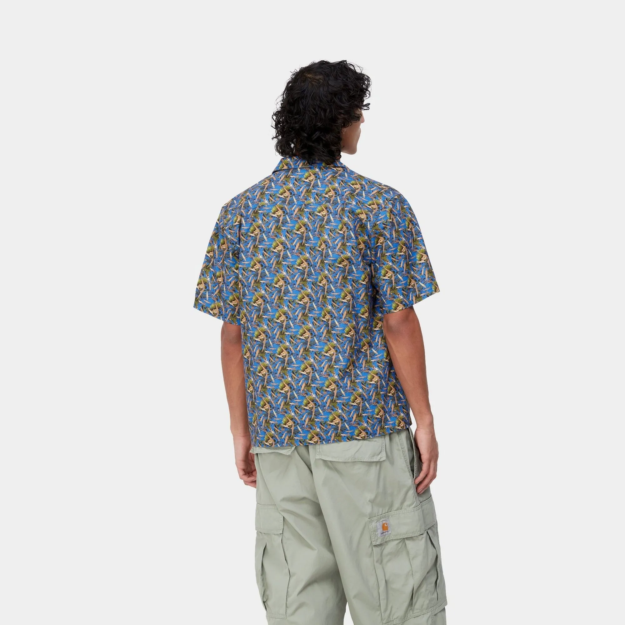 Lumen Print Shirt | Blue