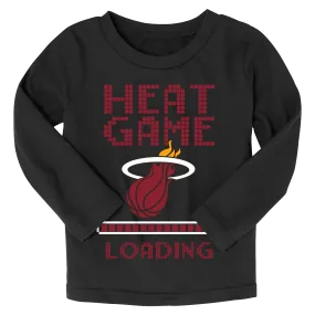 Miami HEAT Loading Up  Long Sleeve Kids Girl Tee