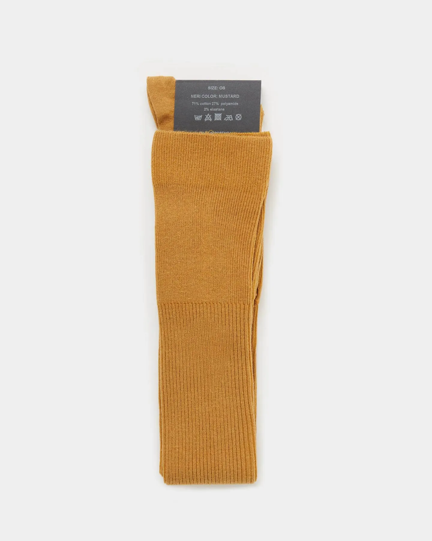 Neri Cotton Blend Over-The-Knee Socks