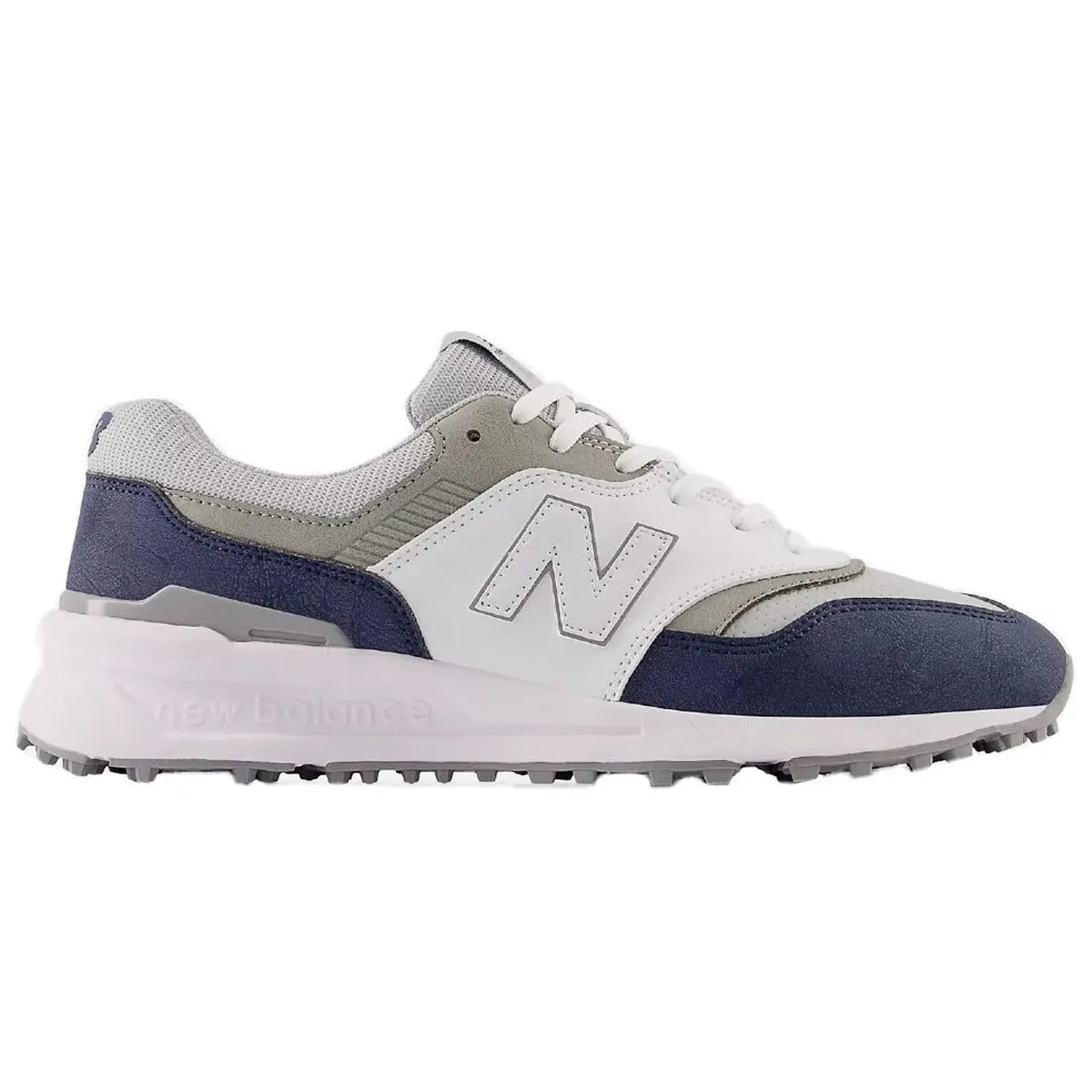 New Balance 997 SL Golf Shoes - White/Navy