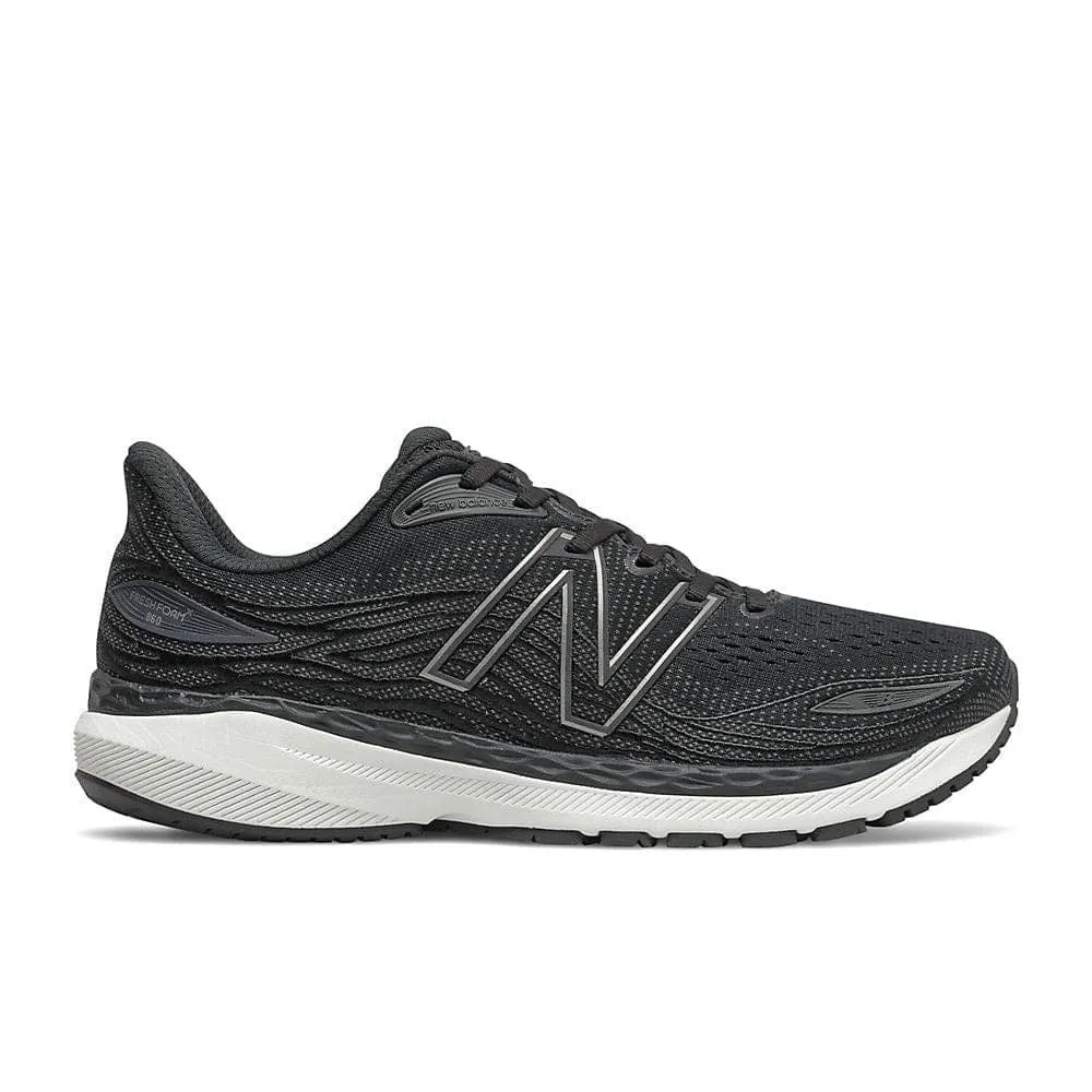 New Balance Fresh Foam X 860 v12 Wide (Men's) - Black/White