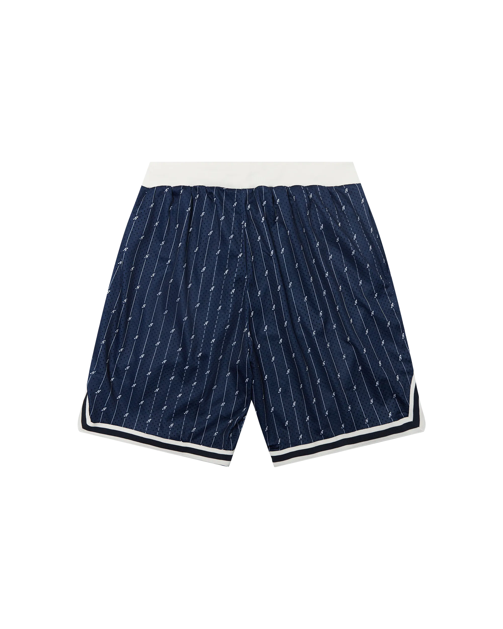 NEW YORK YANKEES PINSTRIPE MESH SHORT - NAVY