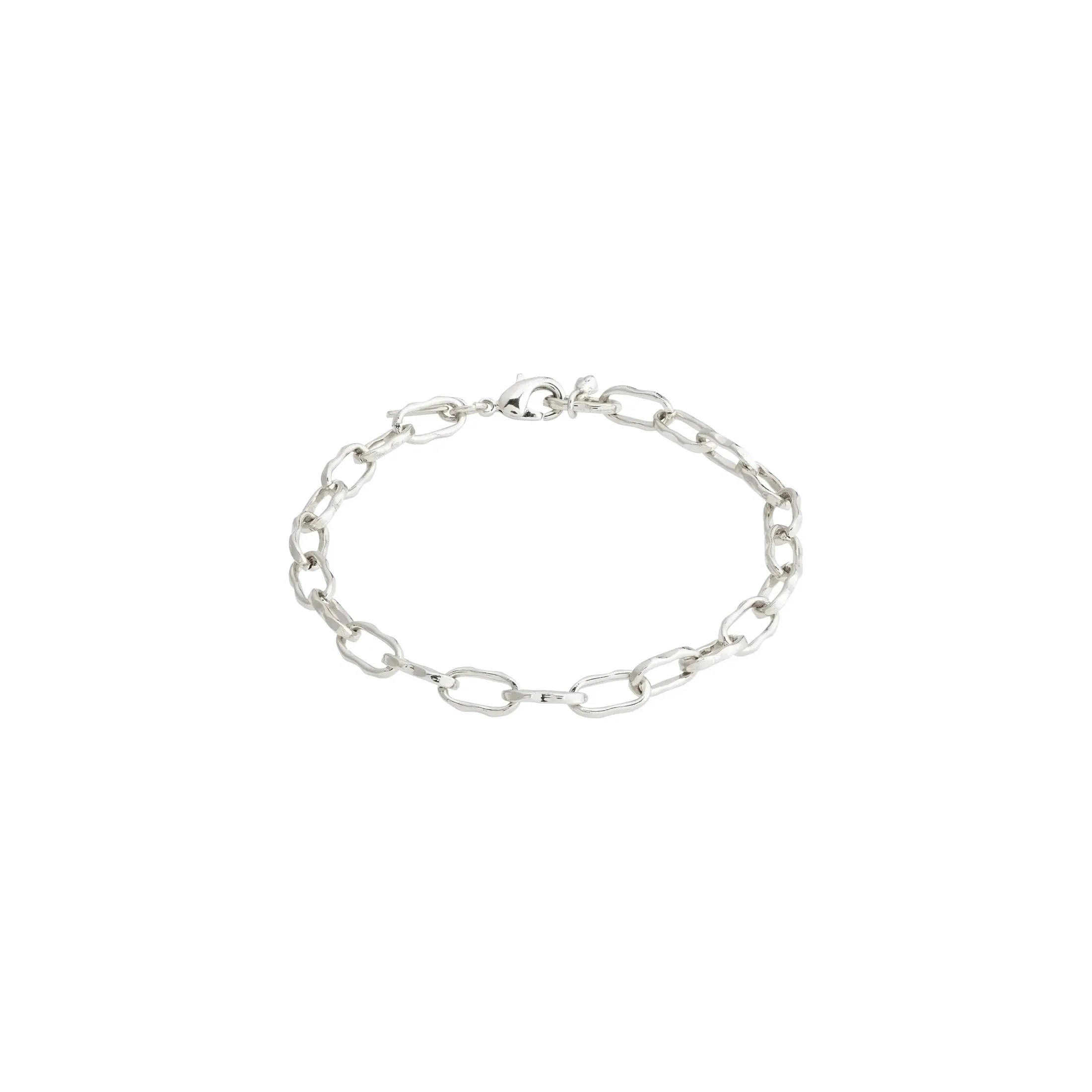 Pause Silver Plated Bracelet