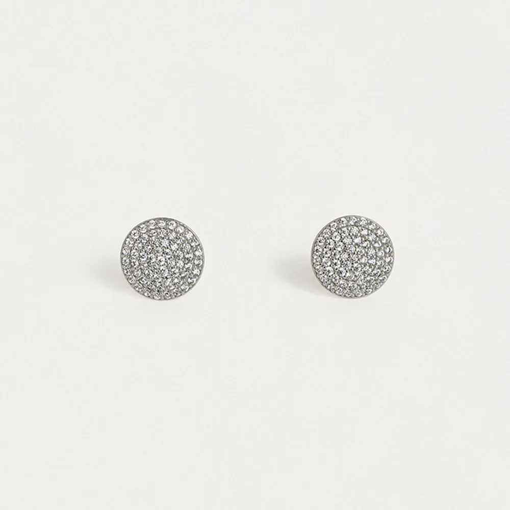 Petit Pavé Cluster Studs