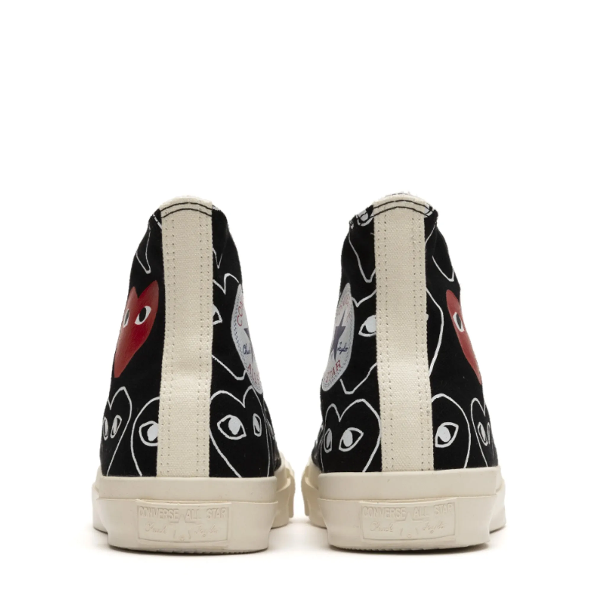 PLAY COMME des GARONS Converse Chuck Taylor Hi (Black)