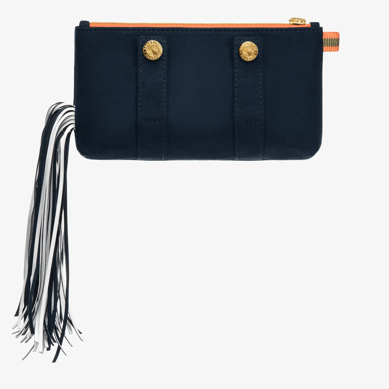 Ponytail Beltbag "Oxford Blue" with white print