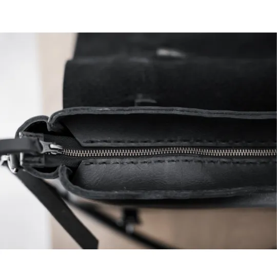 Premium Leather Boaz Briefcase 2.1 Black