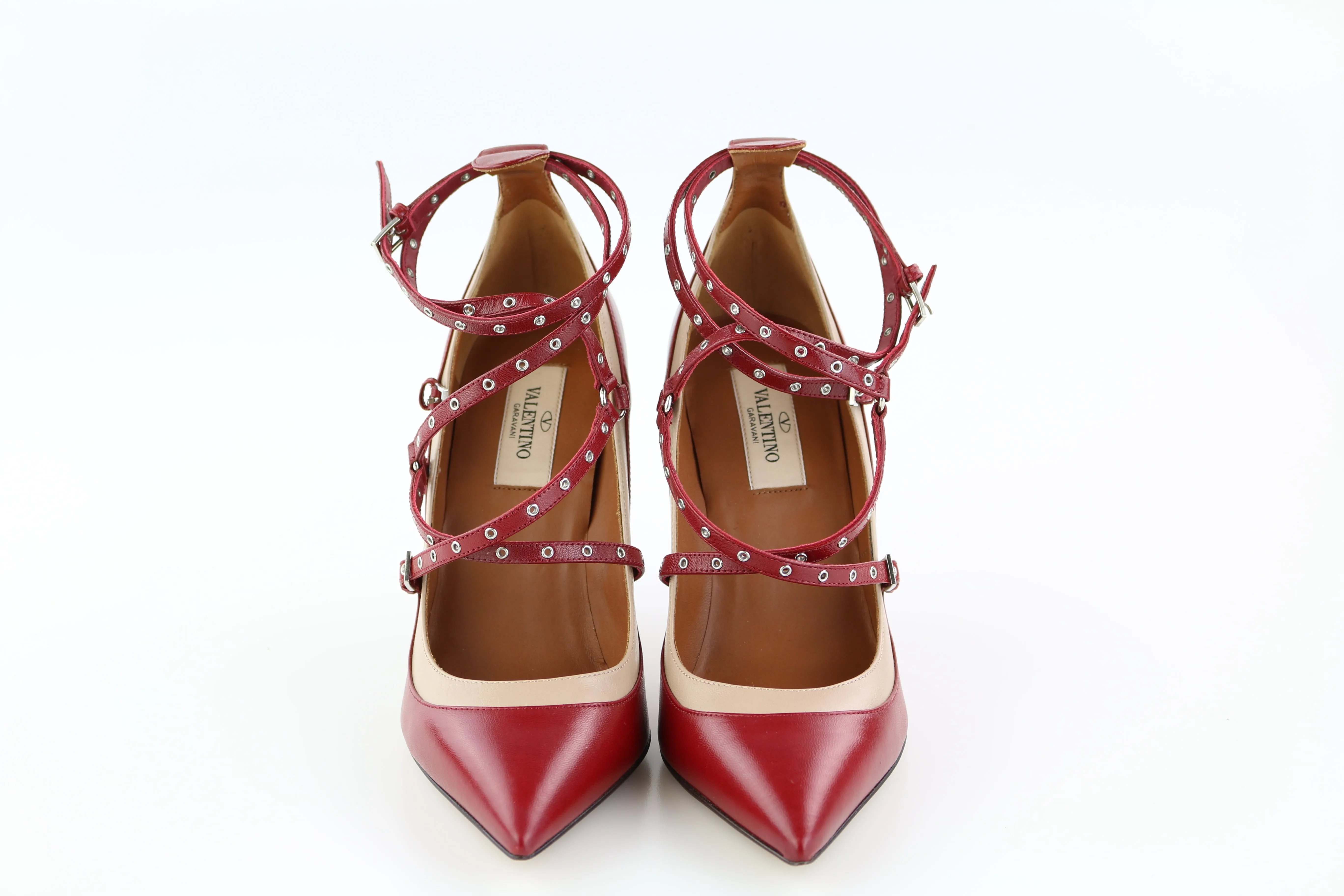 Red Lovelatch Pumps