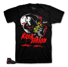 Retro 14 Last Shot Shirt - Killa Season - Black