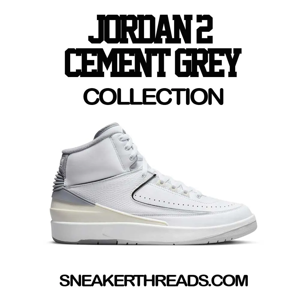 Retro 2 Cement Grey World Is Yours Shirt