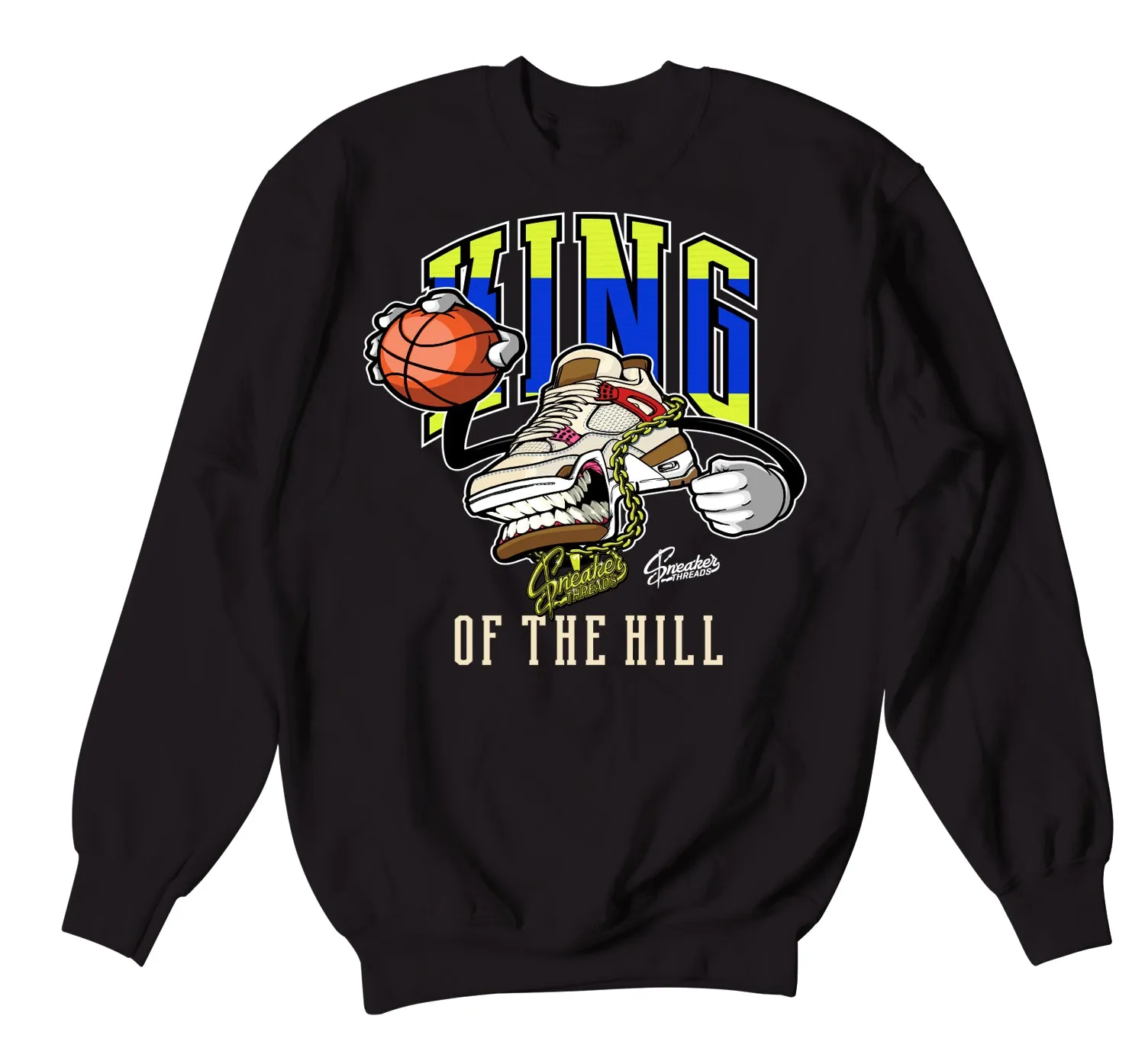 Retro 4 Wild Things King Of Hill Sweater