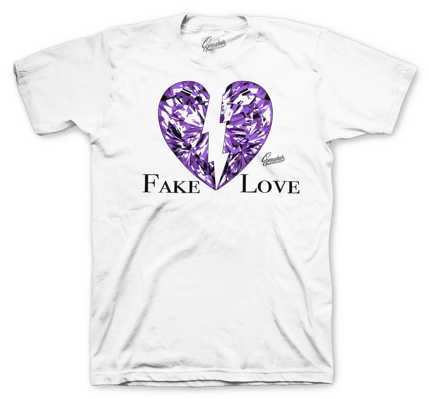 Retro 7 Flint Grey Shirt - Love - White