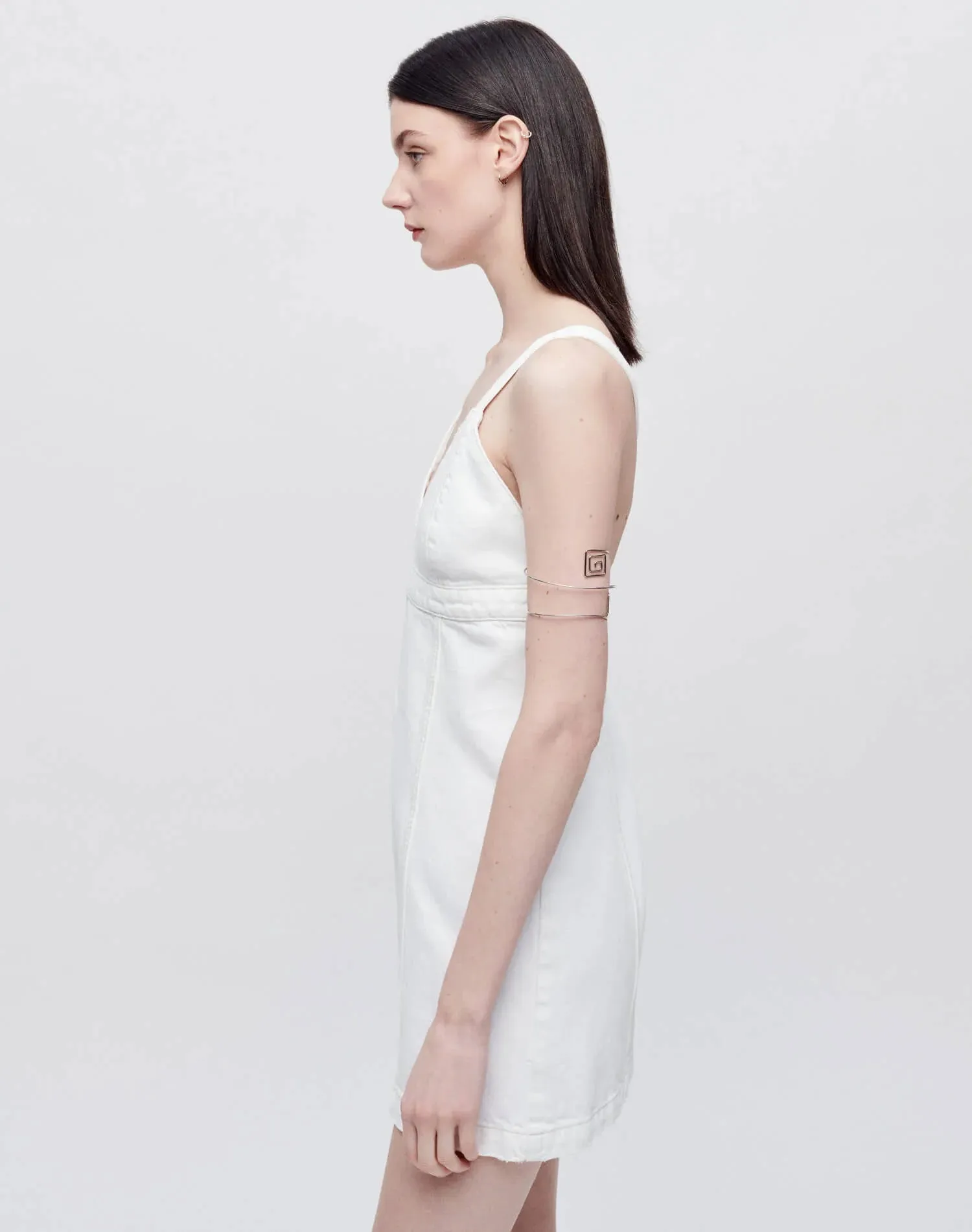 Seamed Shift Dress