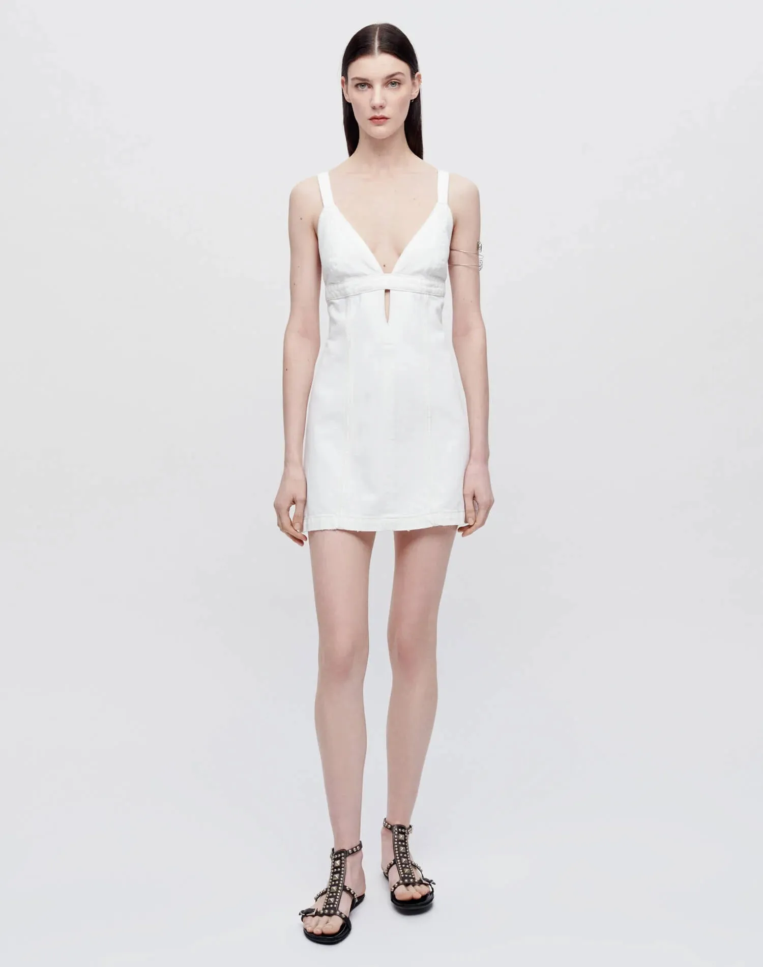 Seamed Shift Dress