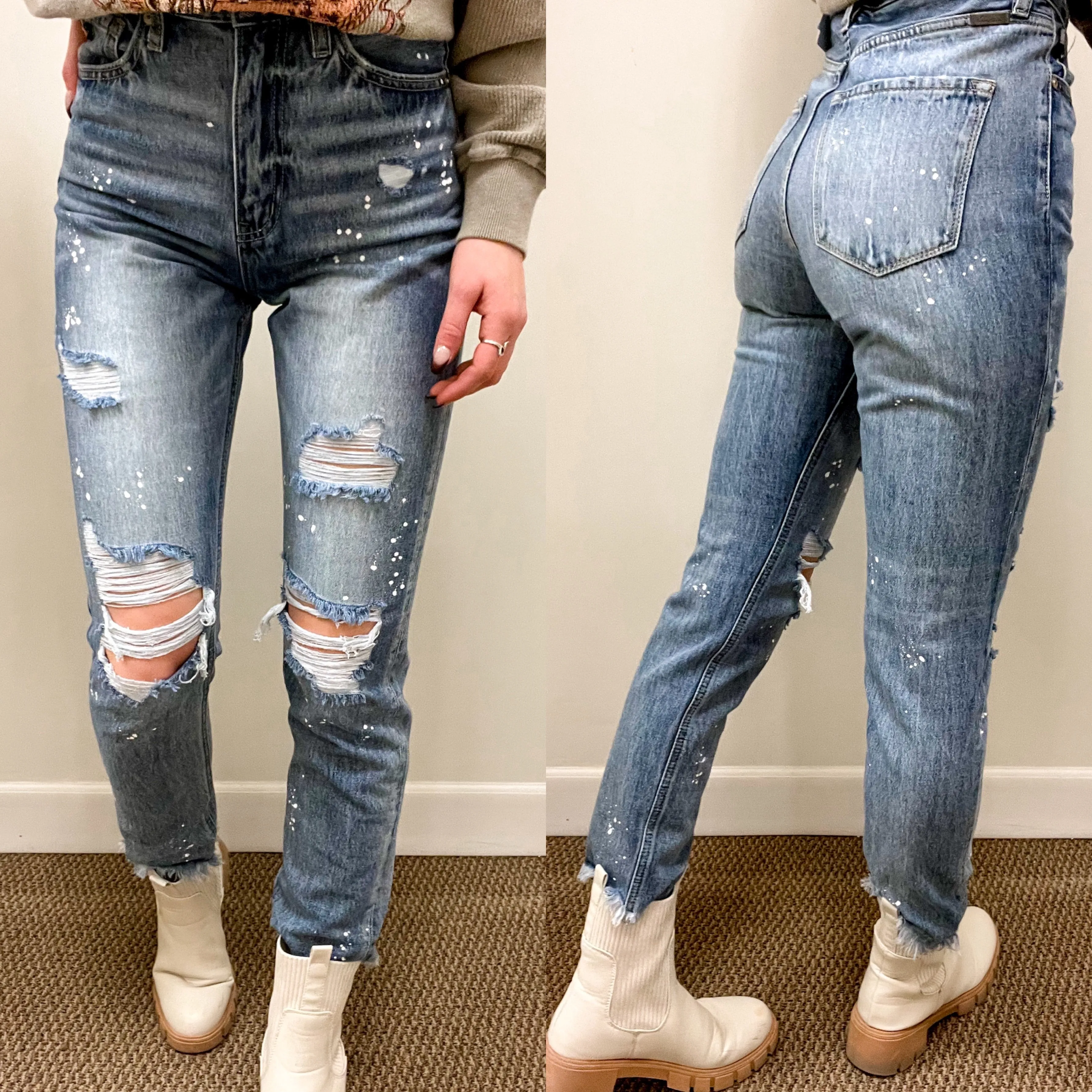 Selina Slim Straight Jean