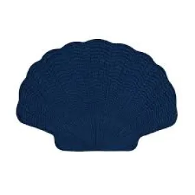 Shell Shaped Placemat Indigo