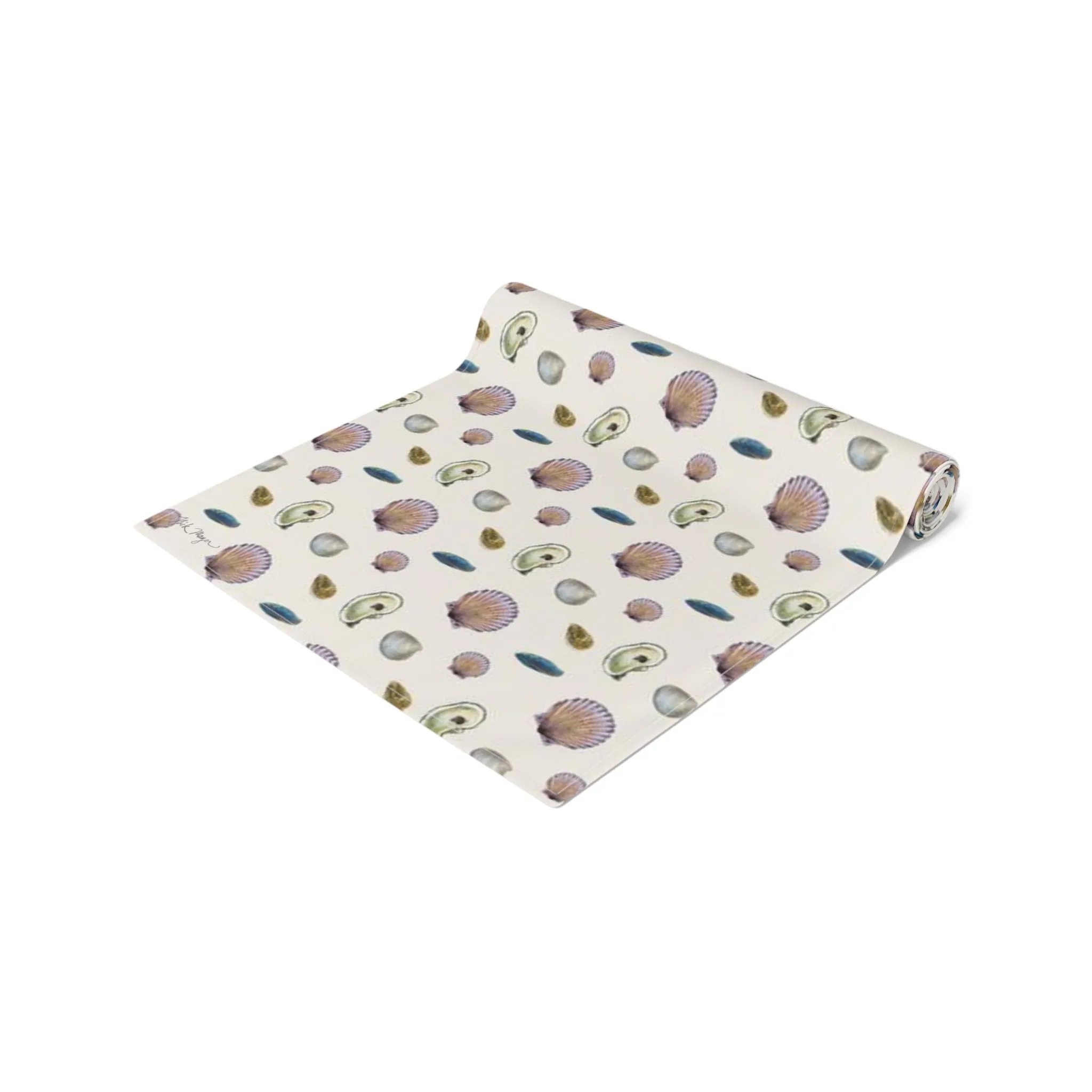 Shells Cotton Table Runner