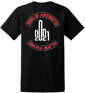 Sons of Arthritis 2021 Survival Chapter T-Shirt